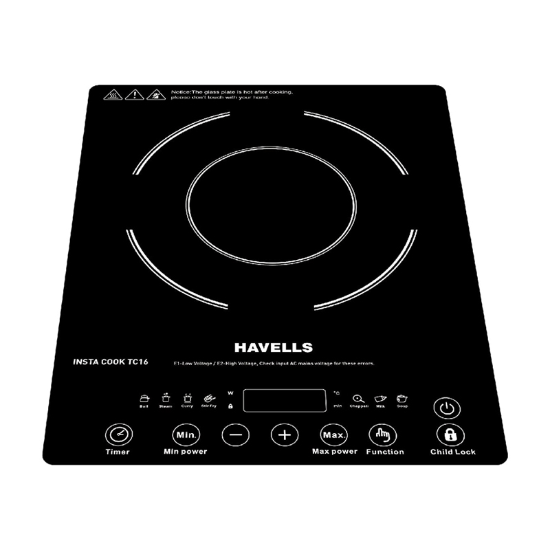 Hevells Induction Stove Cook Top TC16 1600W
